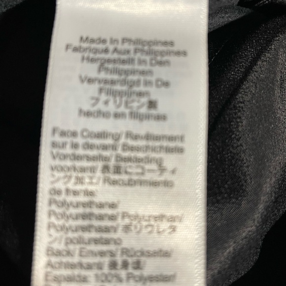 J Crew Long Pencil Skirt PU Faux Leather Pockets Front Slit Front Zip Sz 2 NWT - Picture 6 of 6